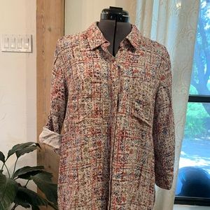 Khakis and company blouse